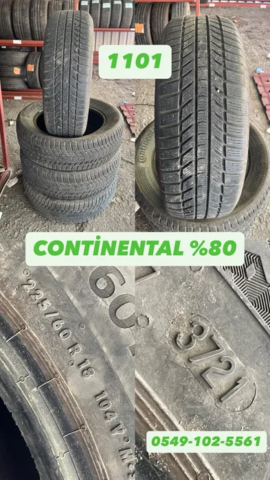 225/60R18 104V CONTİNENTAL (K21) 4 ADET