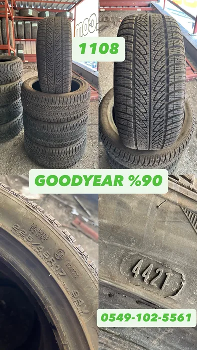 225/45R17 94V GOODYEAR (K21) 4 ADET