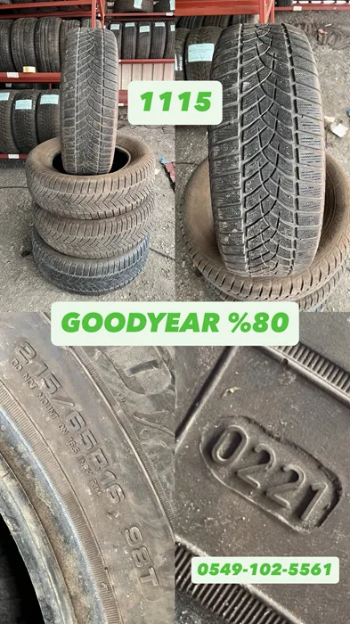 215/65R16 98T GOODYEAR (K21) 4 ADET