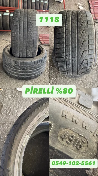 285/30R19 98V PİRELLİ (K16) 2 ADET