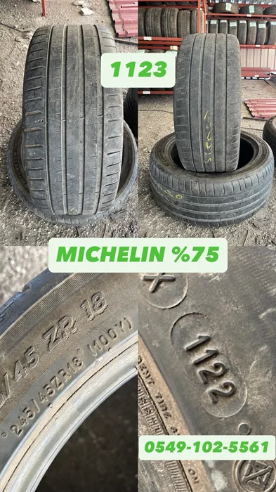 245/45R18 100Y MICHELIN (Y22) 2 ADET