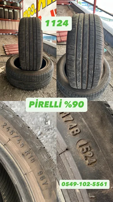 245/45R18 96Y PİRELLİ RFT (Y24) 2 ADET