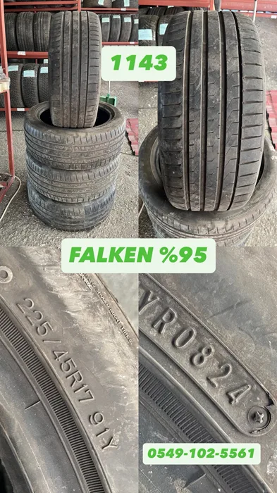 225/45R17 91Y FALKEN (Y24) 4 ADET