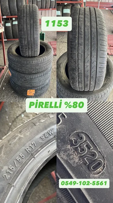 215/55R17 94W PİRELLİ (Y20) 4 ADET