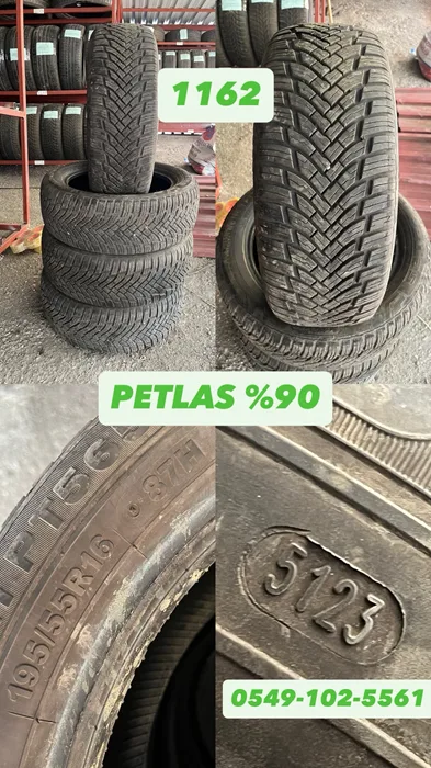 195/55R16 87H PETLAS (M23) 4 ADET