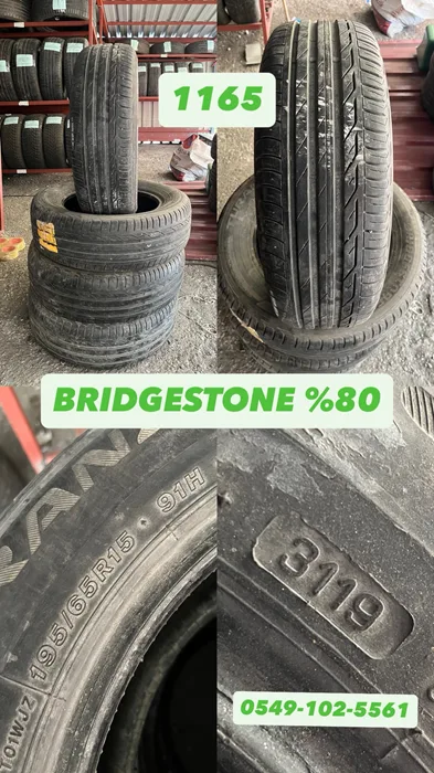 195/65R15 91H BRIDGESTONE (Y19) 4 ADET