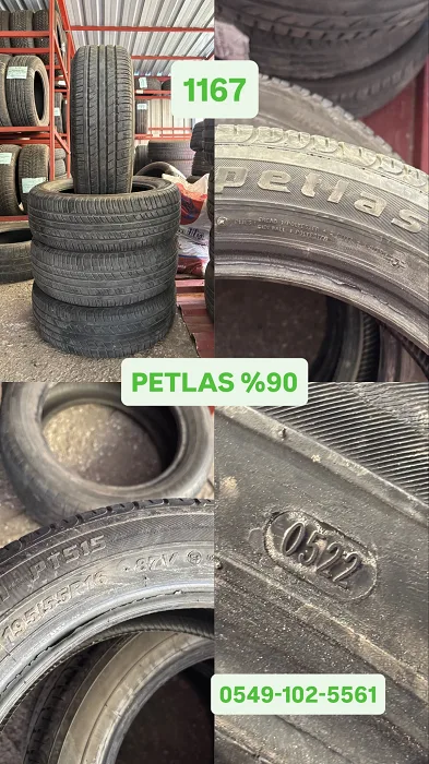 195/55R16 87V PETLAS (Y22) 4 ADET