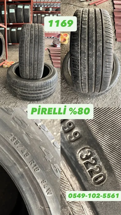 235/45R18 94W PİRELLİ (Y20) 2 ADET