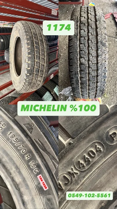 195/70R15C 104/102R MICHELIN (Y04) 1 ADET