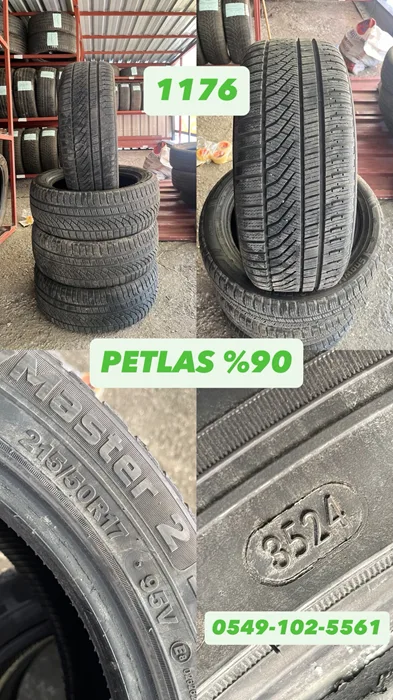 215/50R17 95V PETLAS (K24) 4 ADET