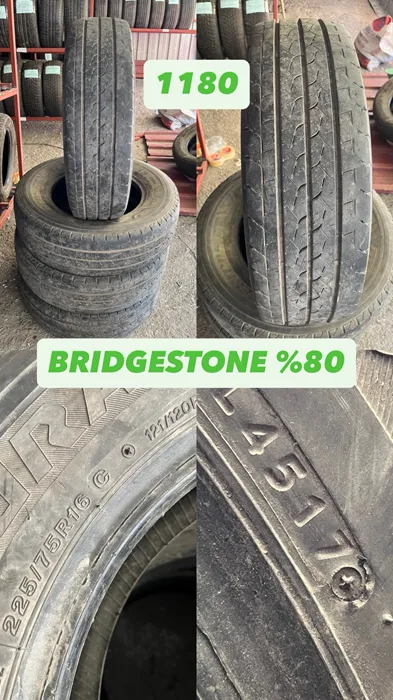 225/75R16C 121/120R BRIDGESTONE (Y17) 4 ADET