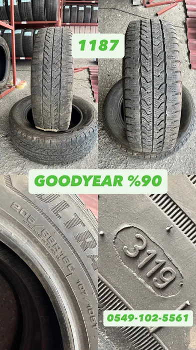 205/65R16C 107/105T GOODYEAR (K19) 2 ADET