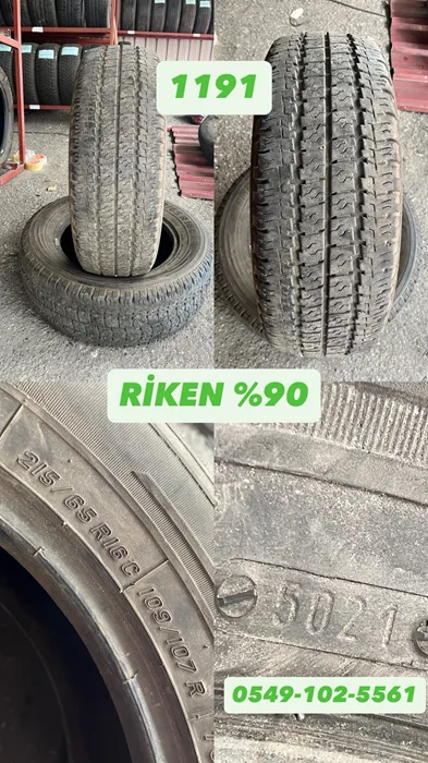 215/65R16C 109/107R RİKEN (Y21) 2 ADET