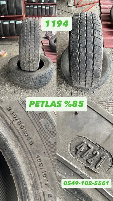 215/65R16C 109/107R PETLAS (Y21) 2 ADET