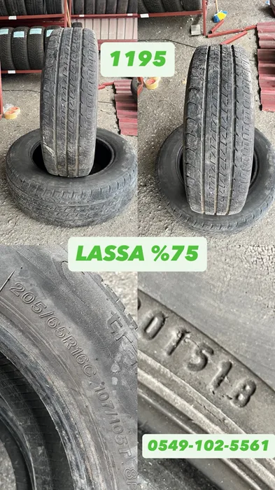 205/65R16C 107/109T LASSA (Y18) 2 ADET