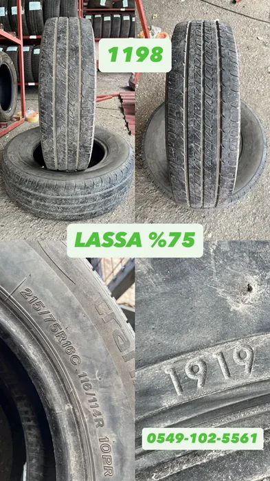 21575R16C 116/114R LASSA (Y19) 2 ADET