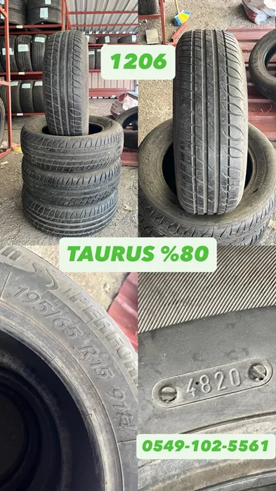 195/65R15 91H TAURUS (Y20) 4 ADET