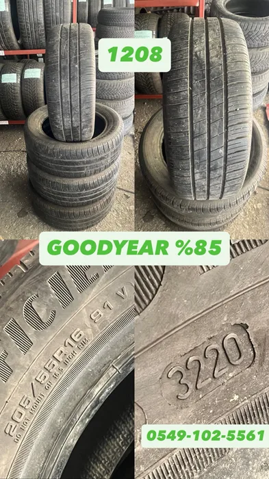 205/55R16 91V GOODYEAR (Y20) 4 ADET