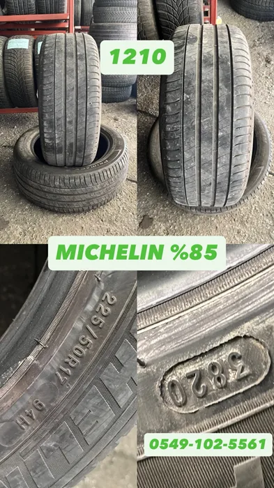 225/50R17 94H MICHELIN (Y20) 2 ADET