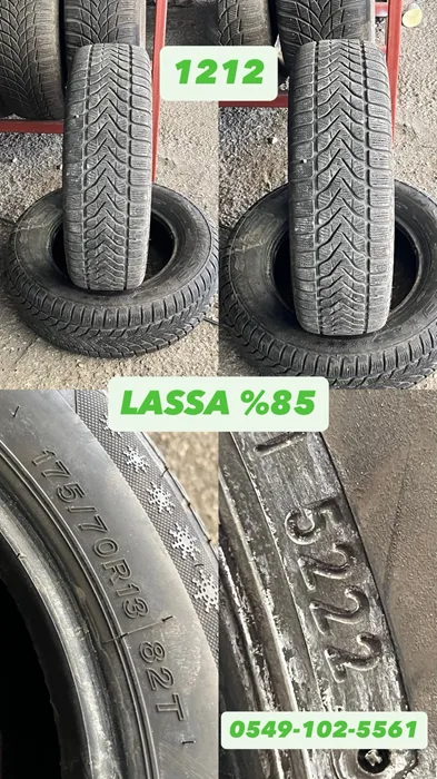 175/70R13 82T LASSA (K22) 2 ADET