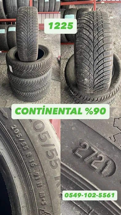 205/55R16 91H CONTİNENTAL (K21) 4 ADET