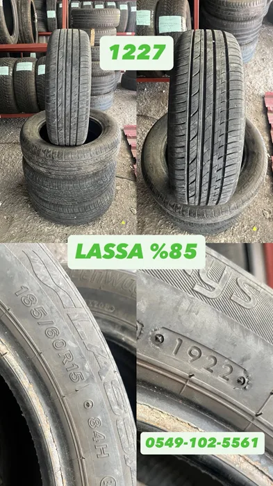 185/60R15 84H LASSA (Y22) 4 ADET