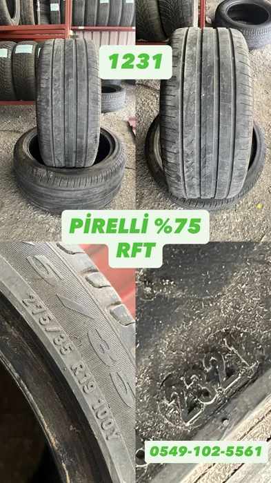 275/35R19 100Y PİRELLİ RFT (Y21) 2 ADET