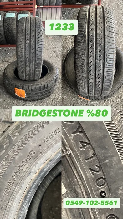 195/60R15 88H BRIDGESTONE (Y20) 2 ADET