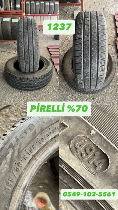 195/60R16C 99/97T PİRELLİ (K14) 2 ADET