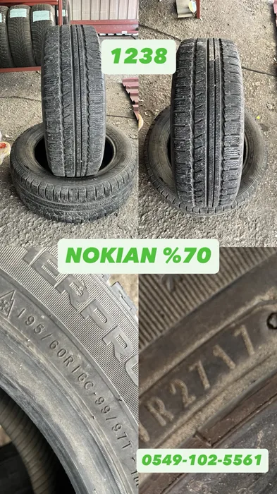 195/60R16C 99/97T NOKIAN (K17) 2 ADET