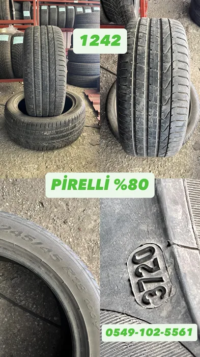 245/45R18 100Y PİRELLİ (Y20) 2 ADET