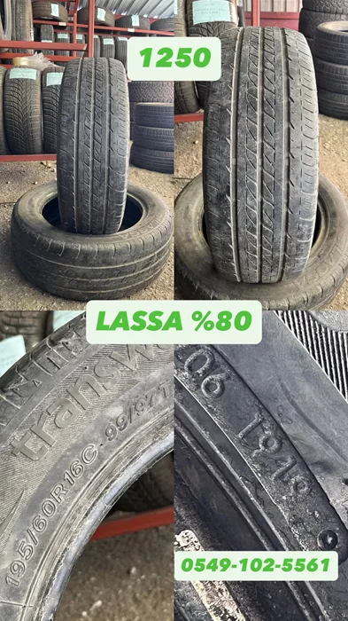 195/60R16C 99/97T LASSA (Y19) 2 ADET