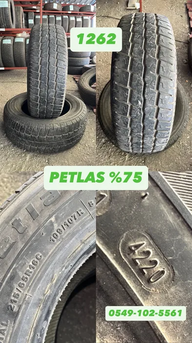 215/65R16C 109/107R PETLAS (Y20) 2 ADET