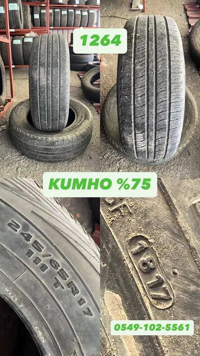 245/65R17 111T KUMHO (Y17) 2 ADET