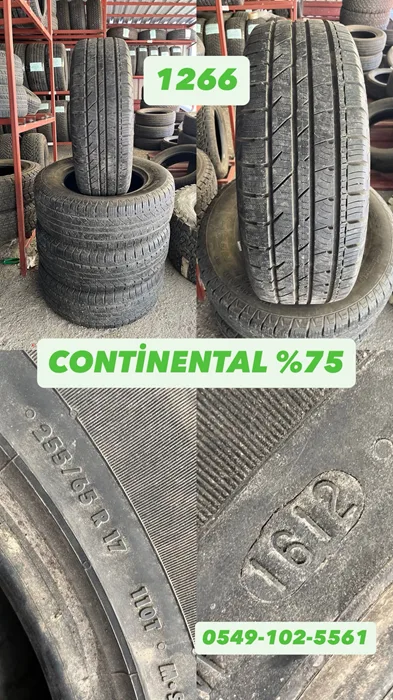 255/65R17 110T CONTİNENTAL (Y12) 4 ADET