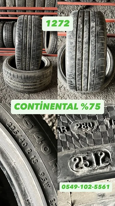 235/40R18 95W CONTİNENTAL (Y12) 2 ADET