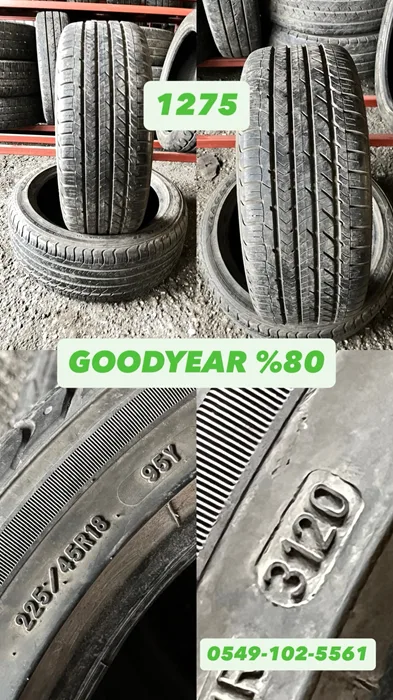 225/45R18 95Y GOODYEAR (Y20) 2 ADET