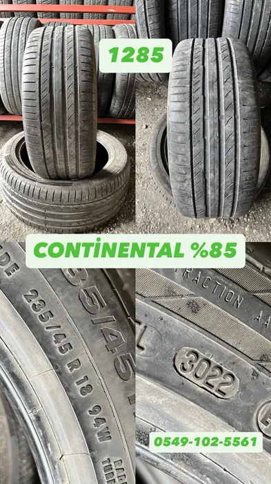 235/45R18 94W CONTİNENTAL (Y22) 2 ADET