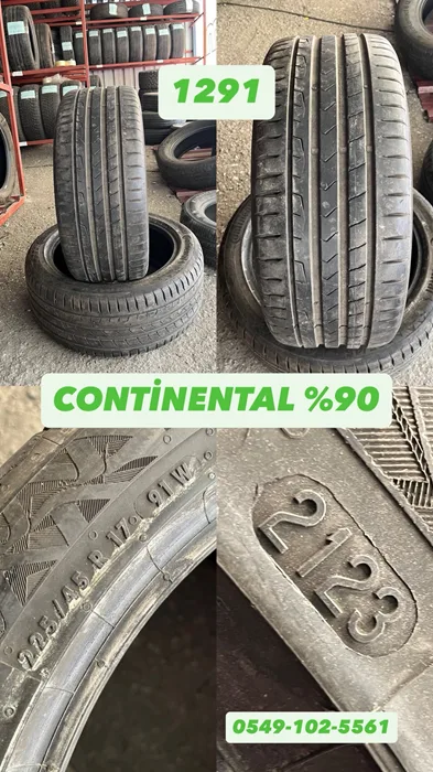 225/45R17 91W CONTİNENTAL (Y23) 2 ADET
