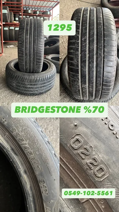 225/45R17 91Y BRIDGESTONE (Y20) 2 ADET