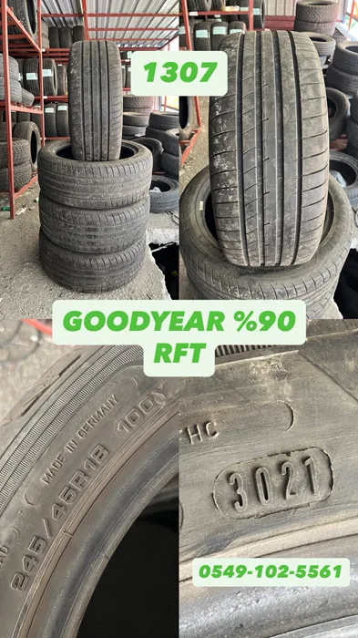245/45R18 100Y GOODYEAR RFT (Y21) 4 ADET