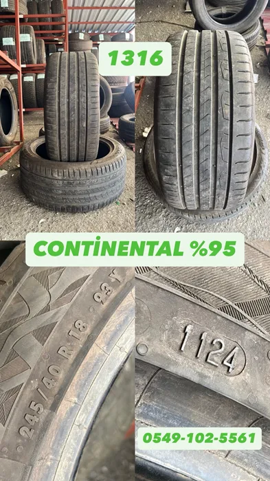 245/40R18 93Y CONTİNENTAL (Y24) 2 ADET