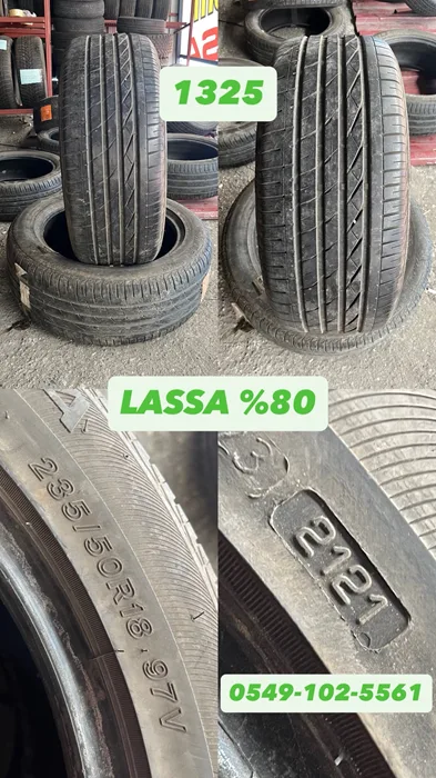235/50R18 97V LASSA (Y21) 2 ADET