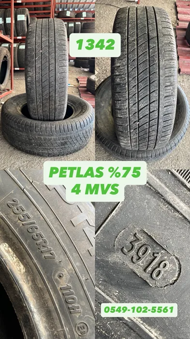 255/65R17 110H PETLAS (M18) 2 ADET