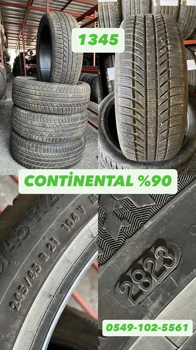 245/45R21 104V CONTİNENTAL (K23) 4 ADET