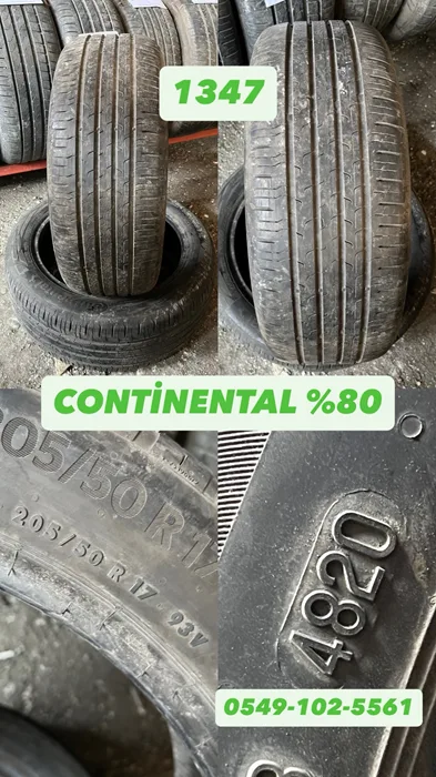 205/50R17 93V CONTİNENTAL (Y20) 2 ADET