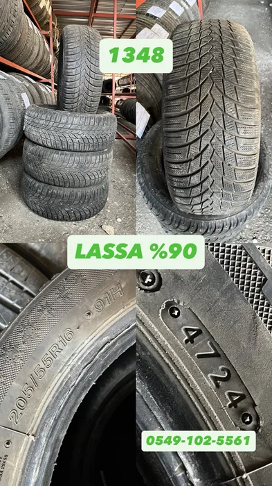 205/55R16 91H LASSA (K24) 4 ADET