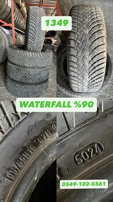 195/55R16 87H WATERFALL (K24) 4 ADET