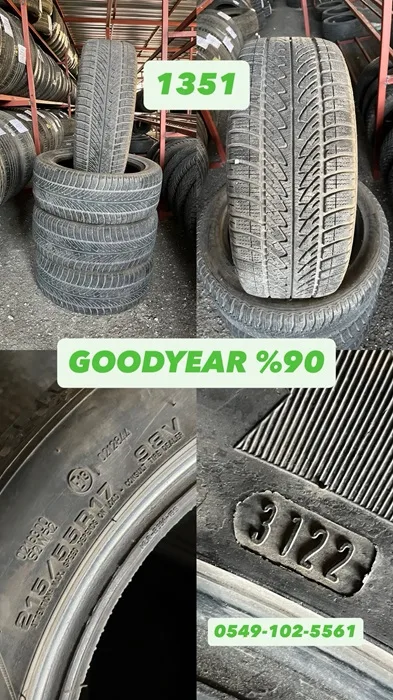 215/55R17 93V GOODYEAR (K22) 4 ADET