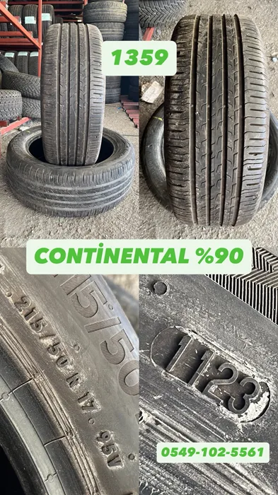 215/50R17 95V CONTİNENTAL (Y23) 2 ADET